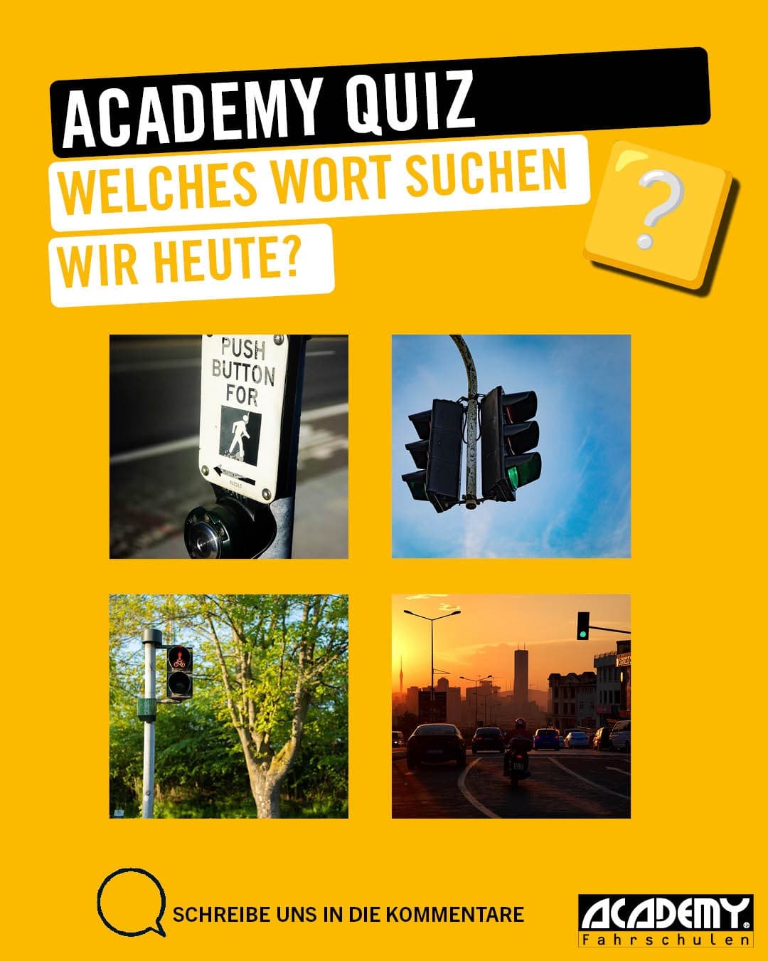 Quiz: Welches Wort suchen wir heute?
