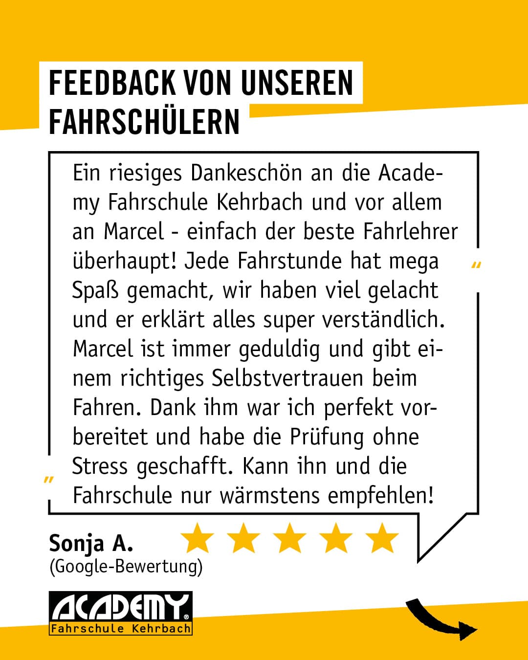 Echtes Feedback ist für uns mehr als nur ein paar nette Worte