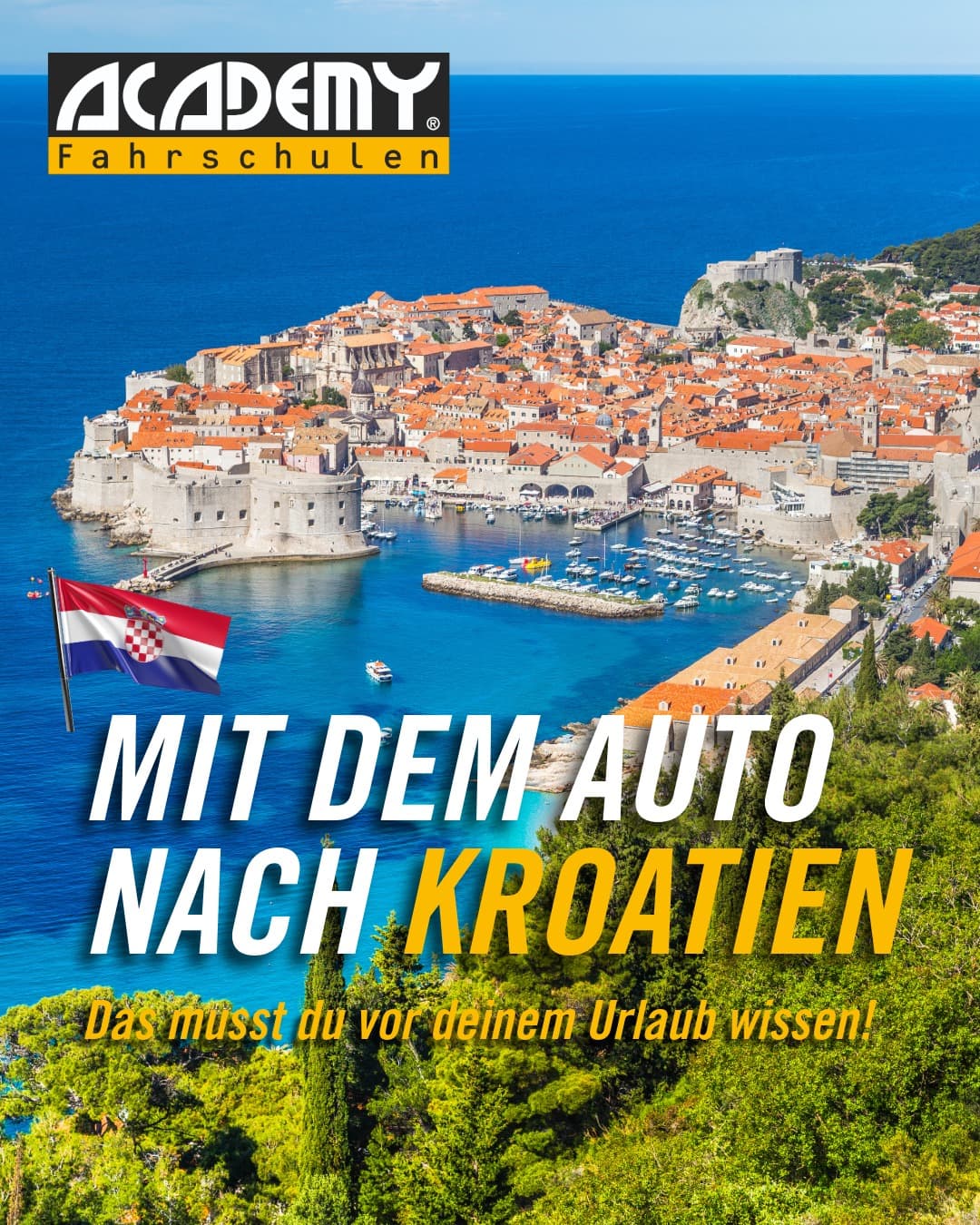 Bist du auf dem Weg nach Kroatien? 🇭🇷