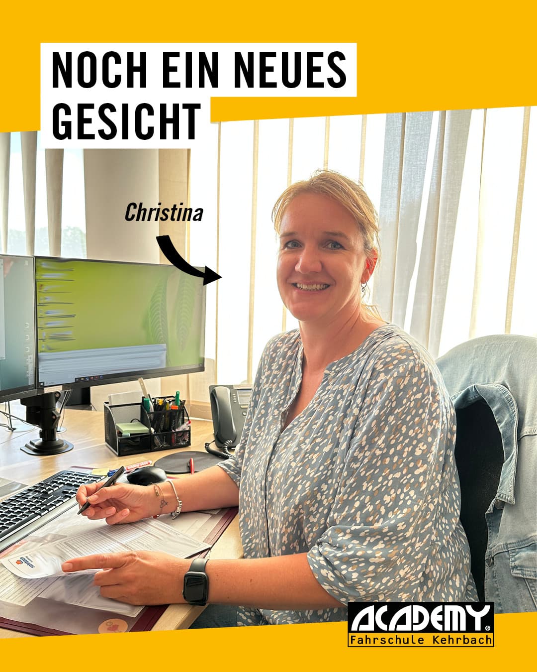 ✨ Noch ein neues Gesicht bei uns!