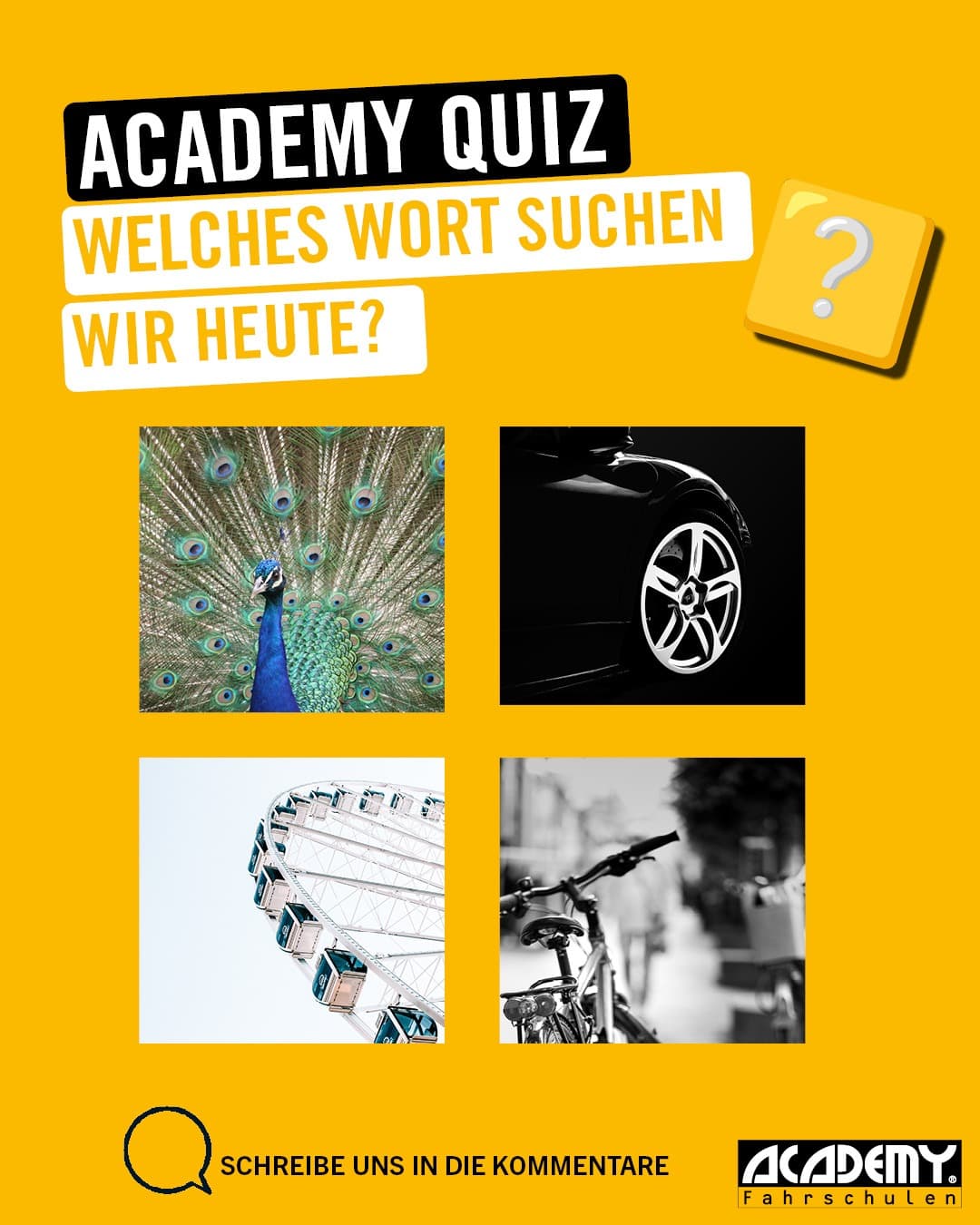 Wir starten die Woche wieder mit unserem Bilderrätsel