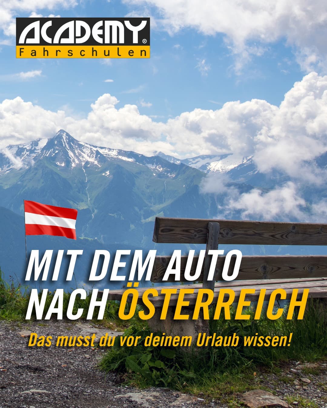 Mit dem Auto unterwegs in Europa.