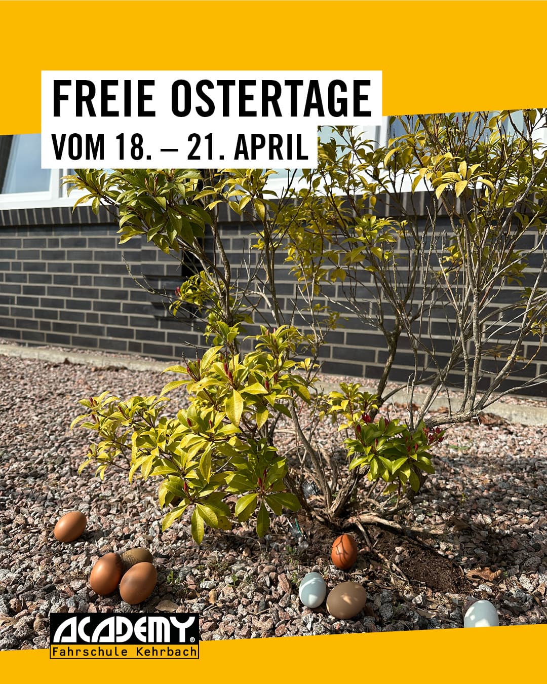 Osterpause bei uns!
