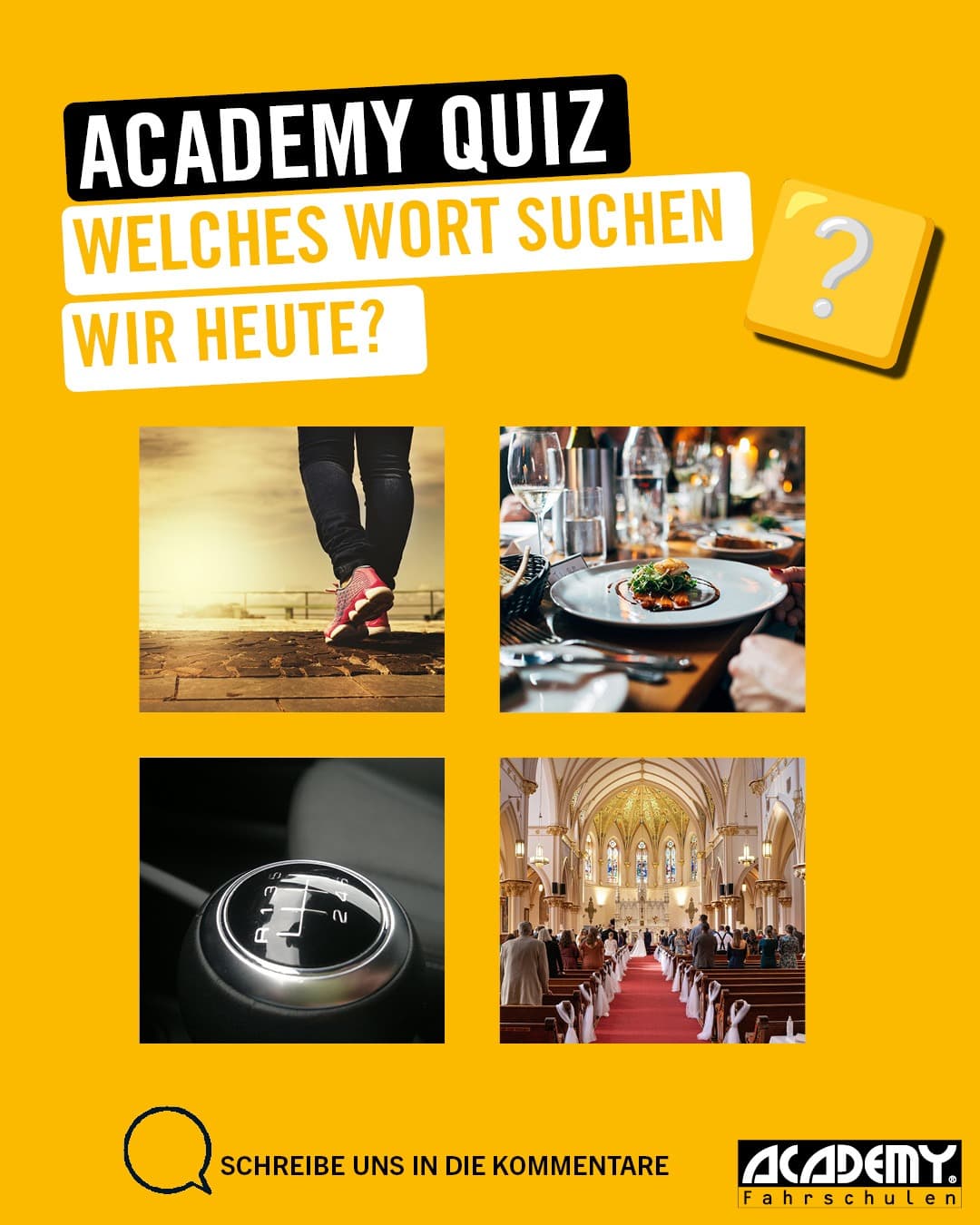 Zum Wochenstart haben wir wieder ein Rätsel für dich!