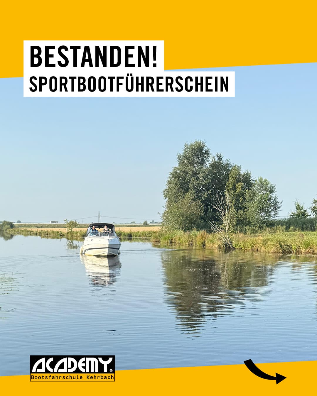 Immer eine handbreit Wasser unter’m Kiel! ⚓️