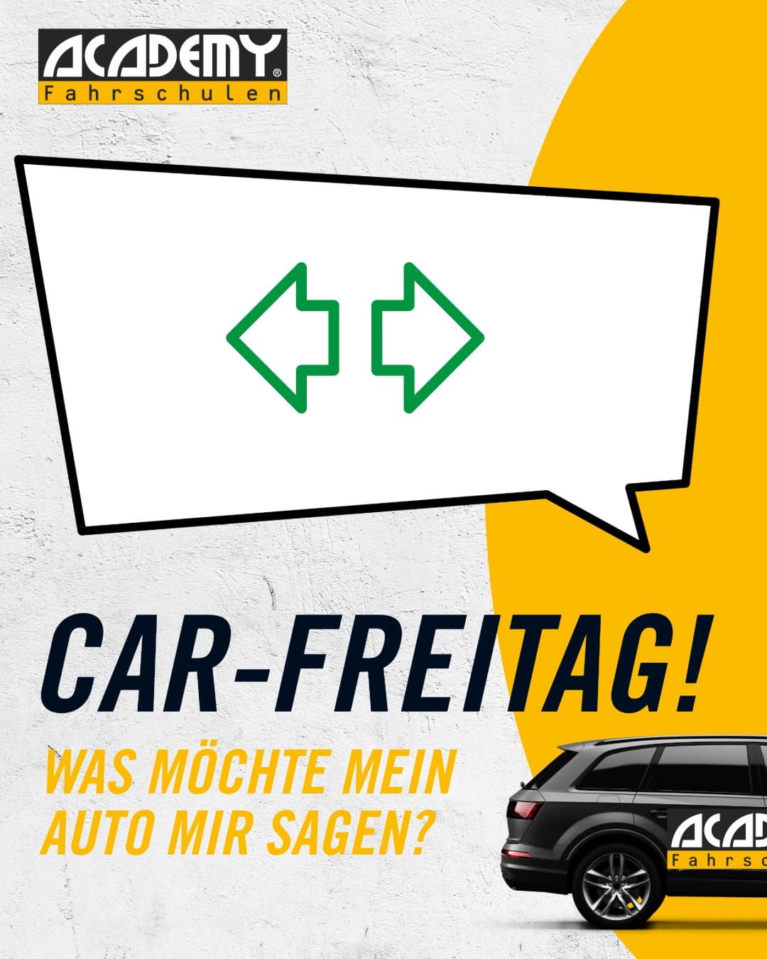 Heute ist Car-Freitag.