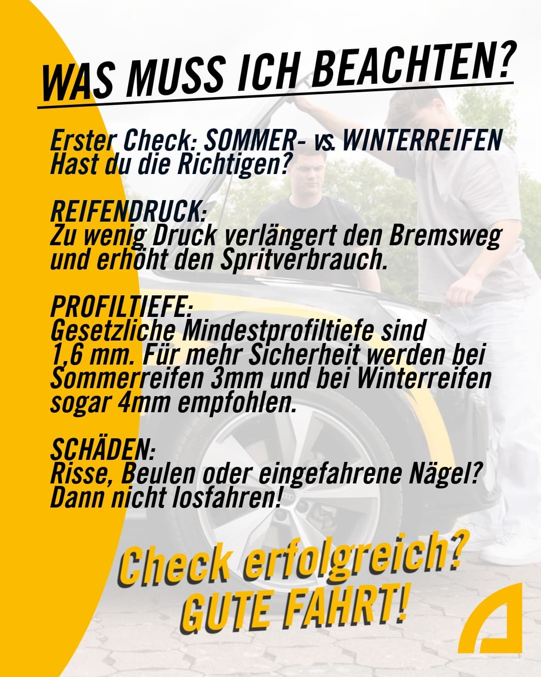 Bist du immer sicher unterwegs?
