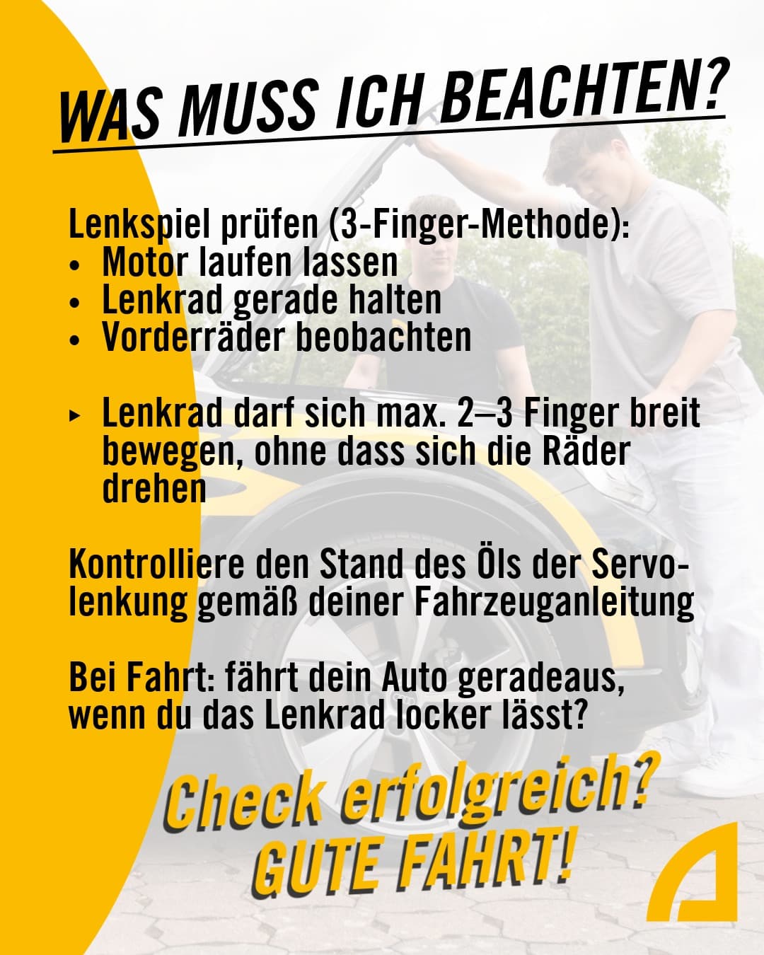 Car-Freitag Check: Lenkung