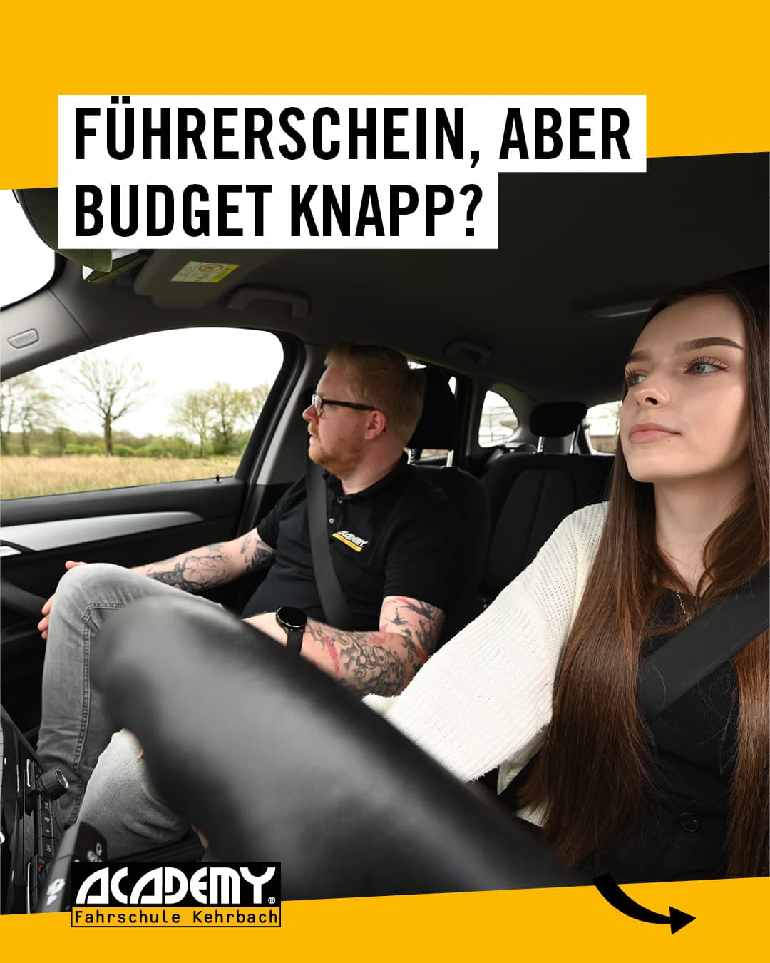 Führerschein, aber Budget knapp?