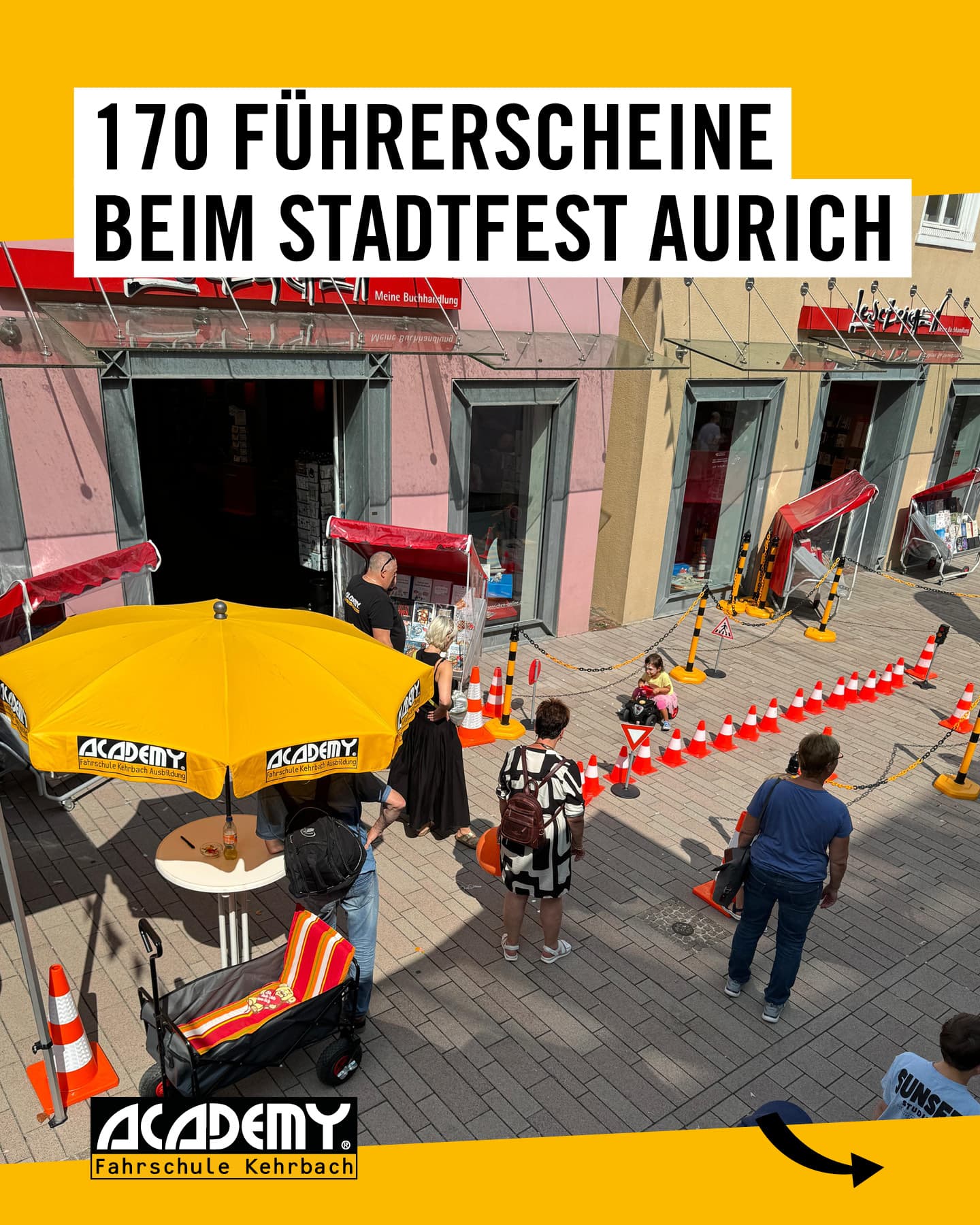 🎉 Stadtfest Aurich – wir sind wieder dabei! 💨