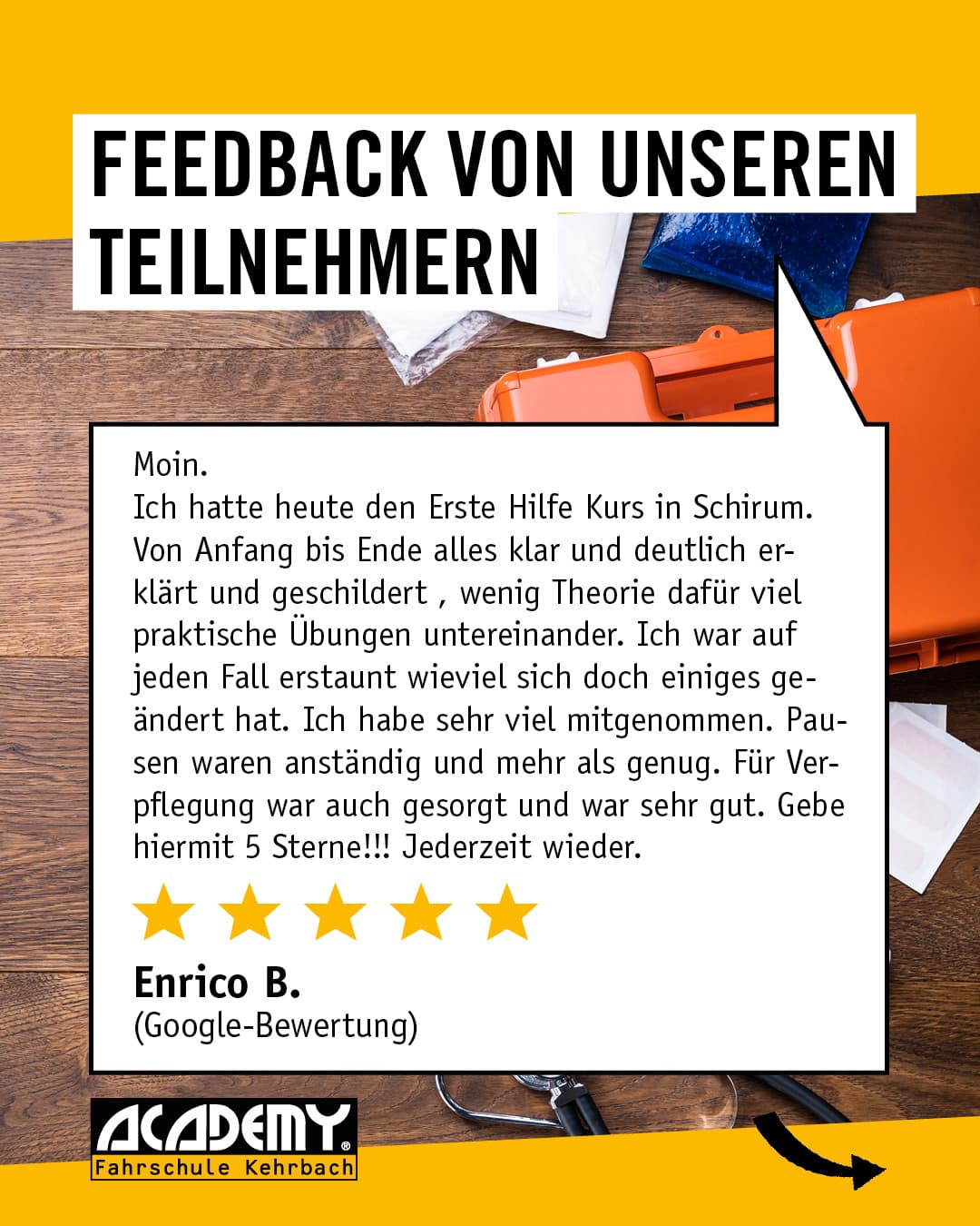 Danke für euer Vertrauen und euer ehrliches Feedback 🙌