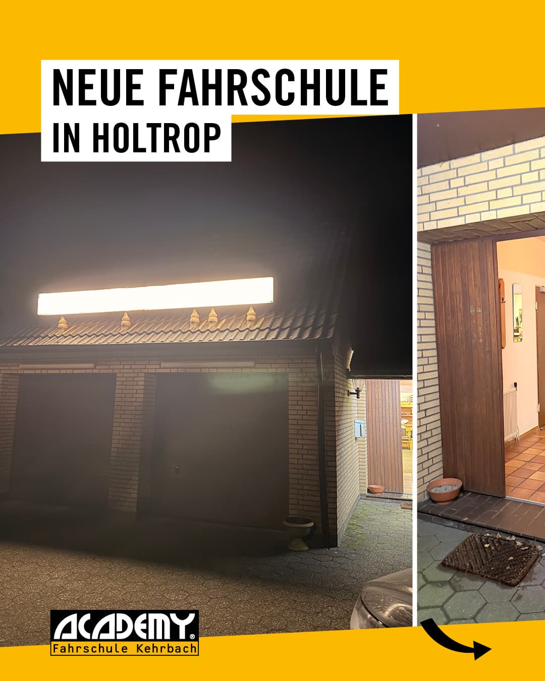 Der ein oder andere kennt vielleicht Hacky’s Fahrschule in Holtrop.