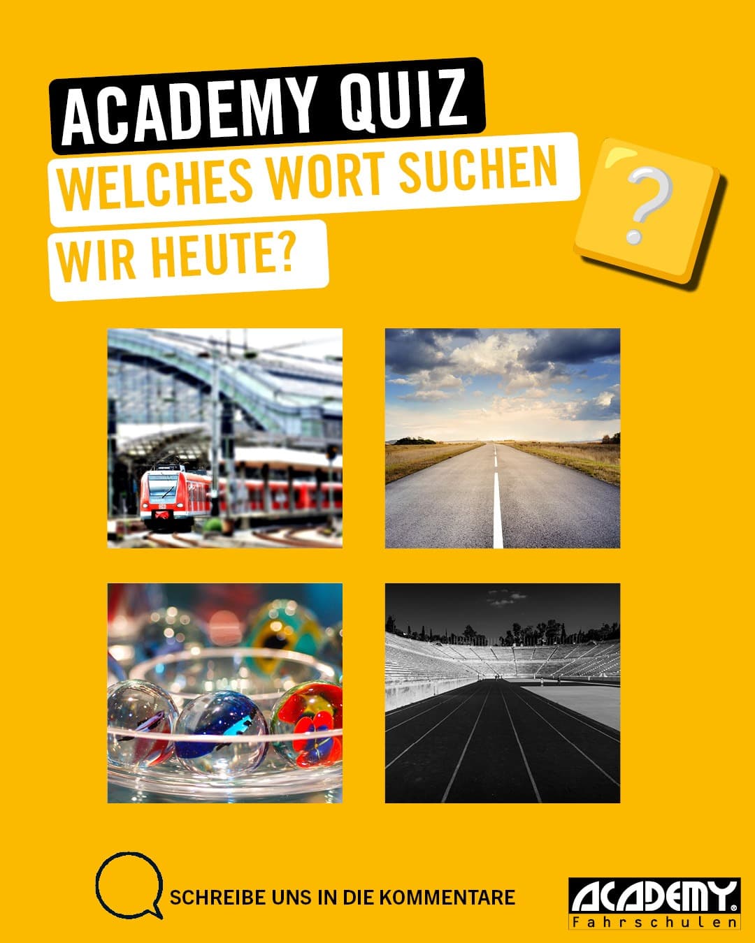 Zum Wochenstart haben wir wieder ein Rätsel für dich!