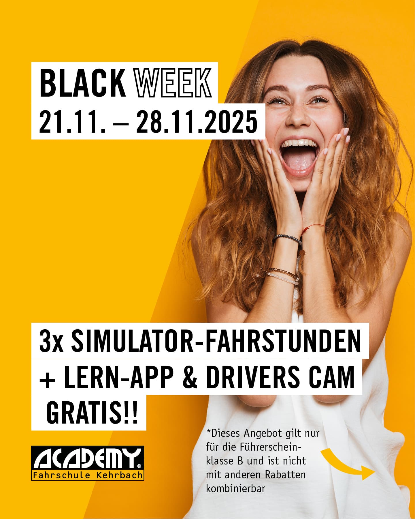 Black Week Deal bei ACADEMY Fahrschule Kehrbach