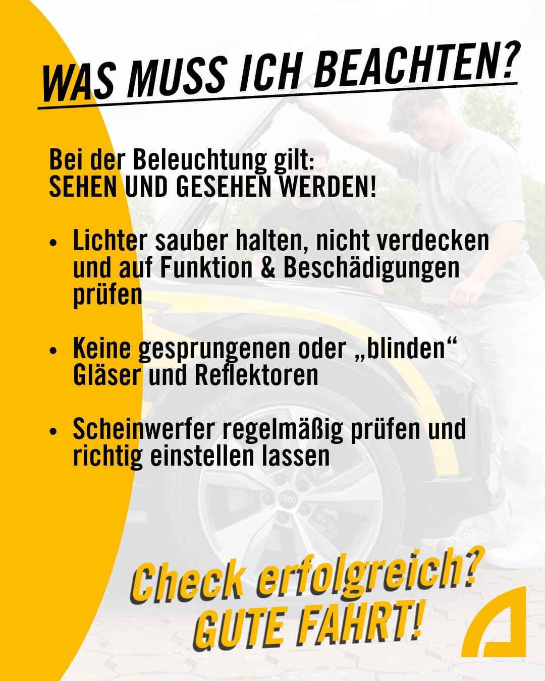 Für mehr Sicherheit auf der Straße