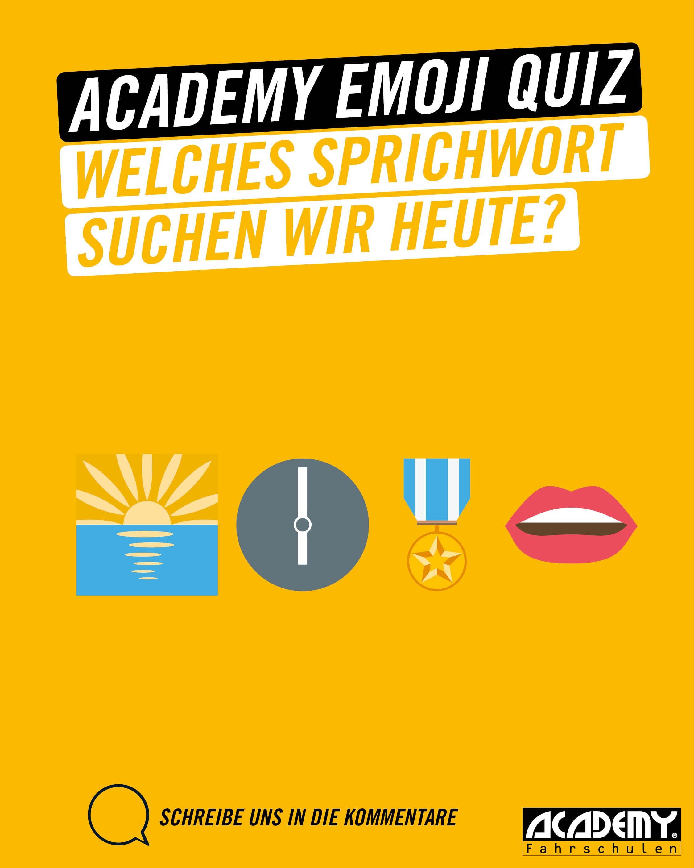 Welches Sprichwort suchen wir?
