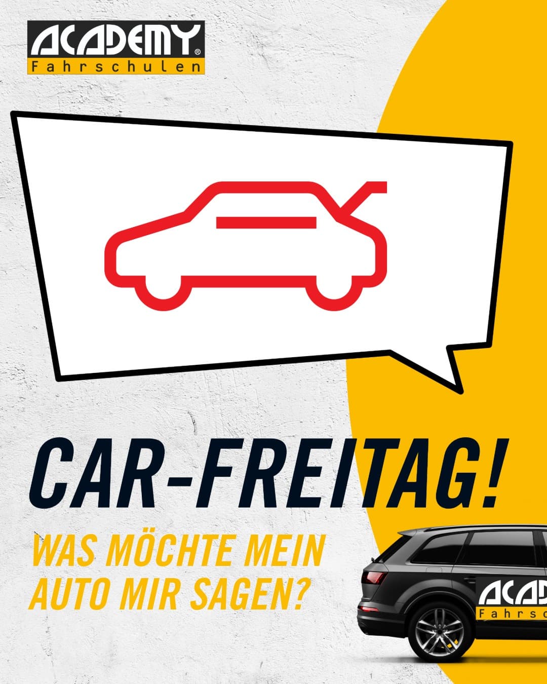 Endlich Freitag: Car-Freitag!