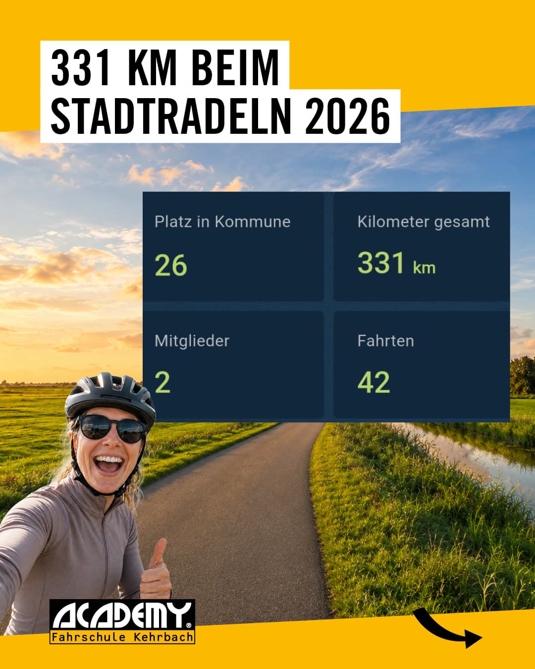 STADTRADELN 2026 – wir waren wieder dabei! 🚴♀️