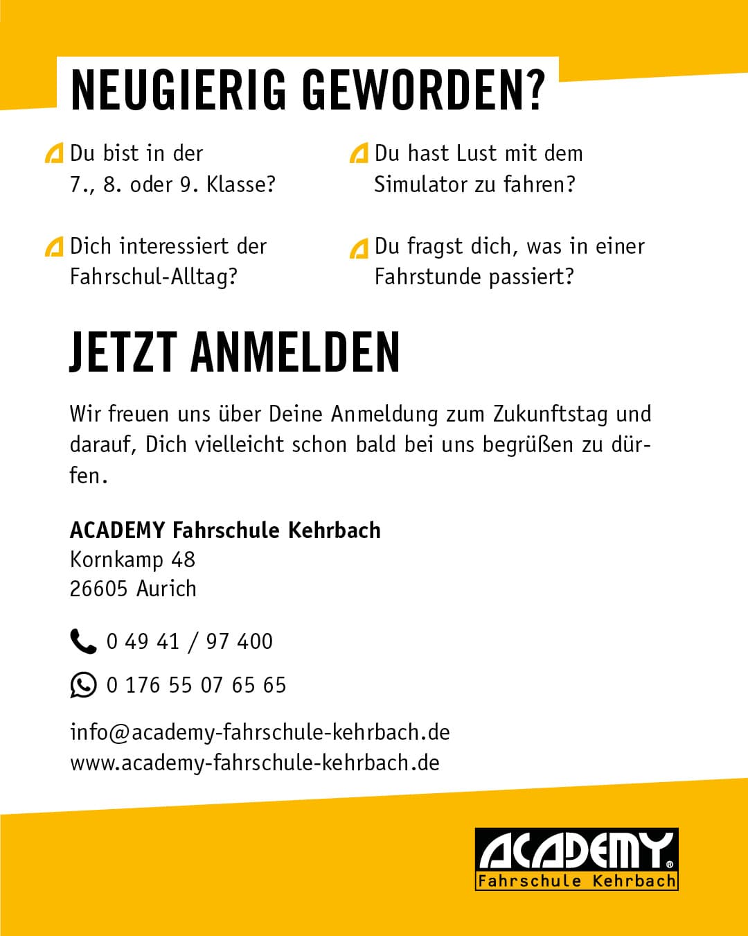 Im April ist wieder Zukunftstag! 🚀